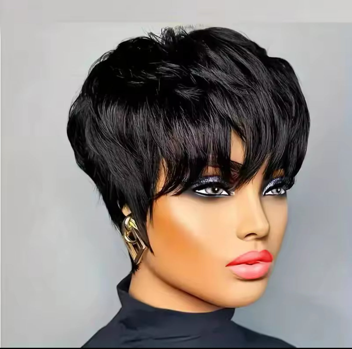NONE LACE PIXIE CUT