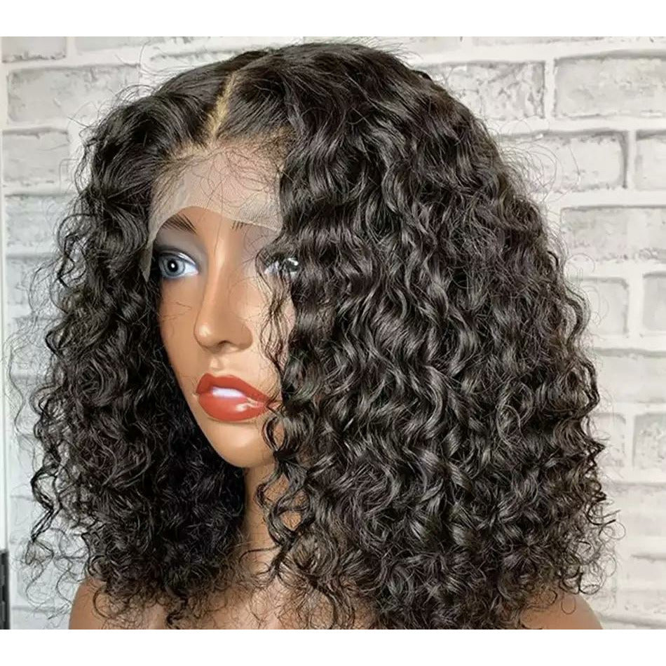 Deep curl 4x4 wig